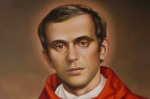 obraz beatyfikacyjny błogosławionego księdza jerzego popiełuszki